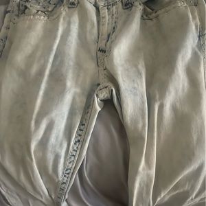 True Religion Jeans 34w White relaxed straight fit